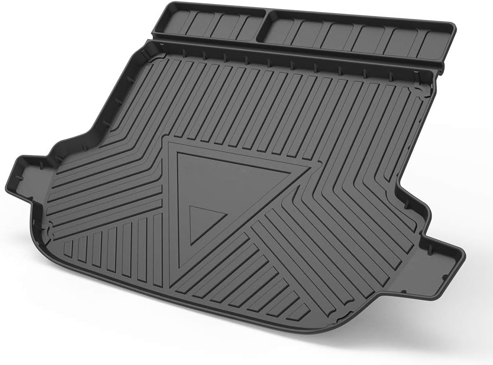 Black Pack of 2 Heavy Duty Rubber Cargo Liner H374566