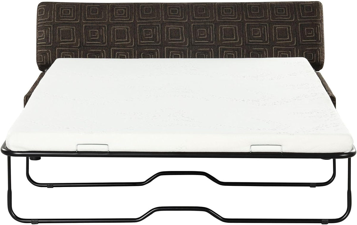 Full Size Folding Ottoman Bed with Mattress F497842