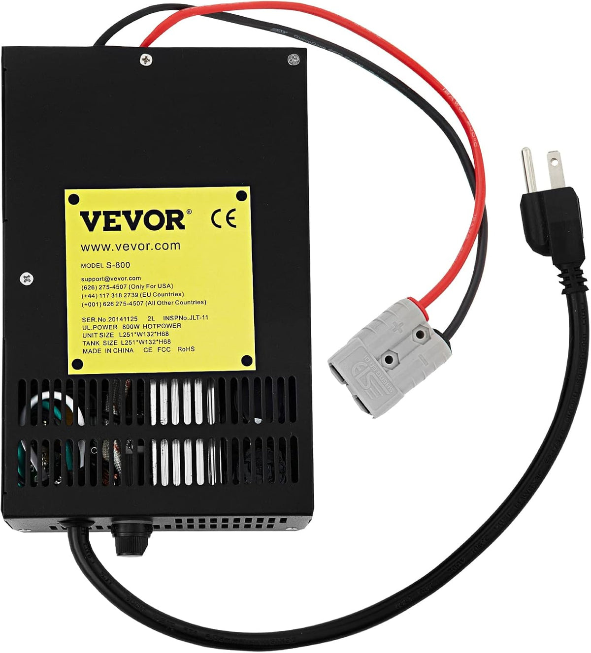 RV Power Converter Charger 110 Volt AC to 12 Volt DC 1500W G354957