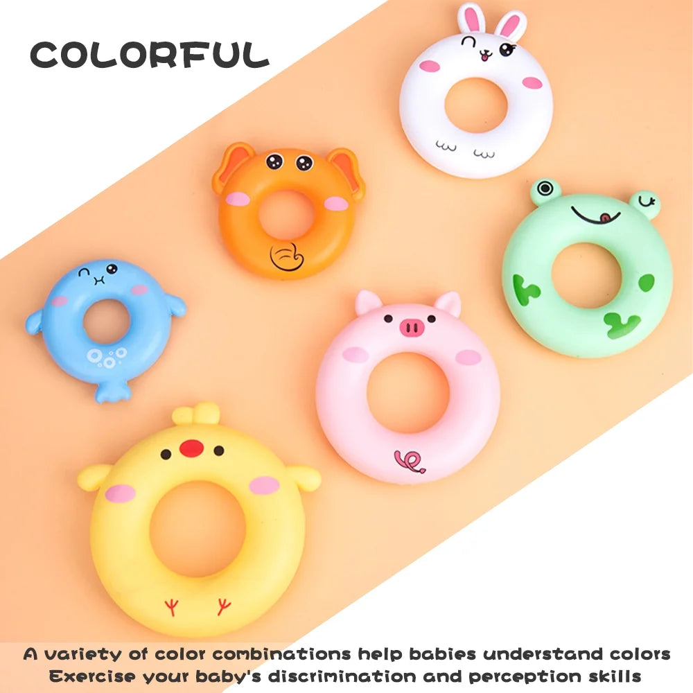 7 Pcs Soft Stacking Rings Toy S350