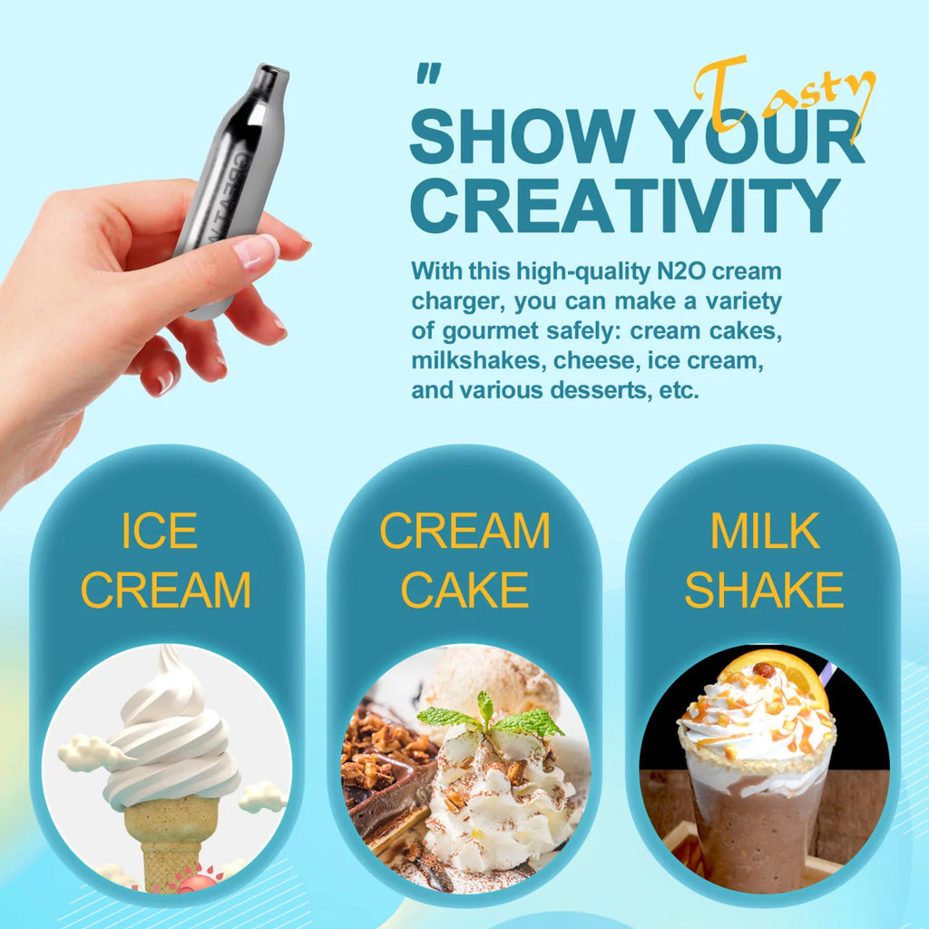 50 Pcs Whipped Cream Chargers X21564