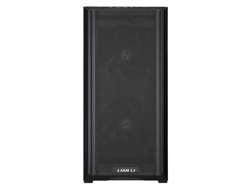 Black Steel Tempered Glass ATX Mid Tower Computer Case W706694