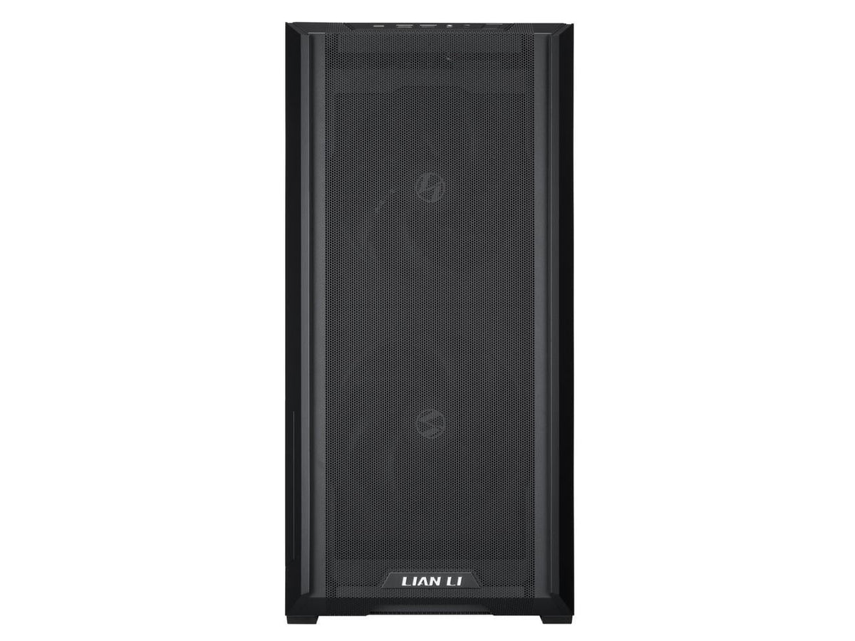 Black Steel Tempered Glass ATX Mid Tower Computer Case W706694