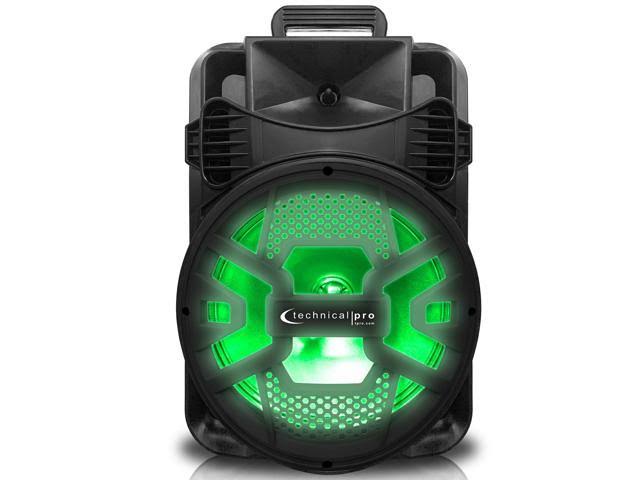 Rechargeable Bluetooth LED Speaker with USB/SD Card & FM Radio F87247