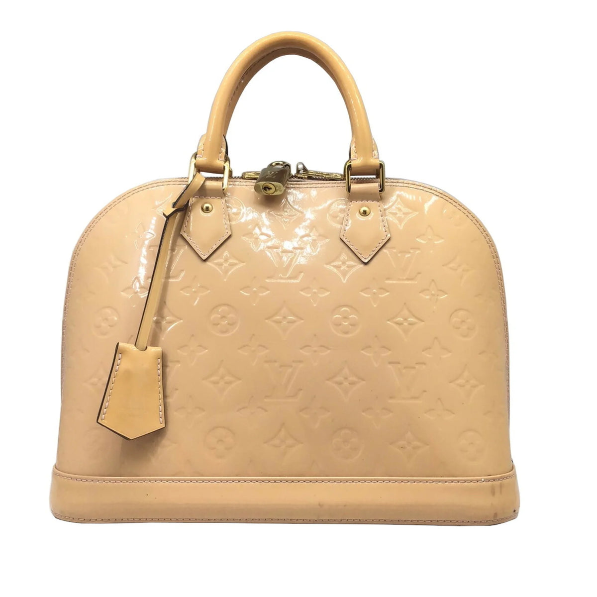 Pre-Owned Vernis Handbag J15034