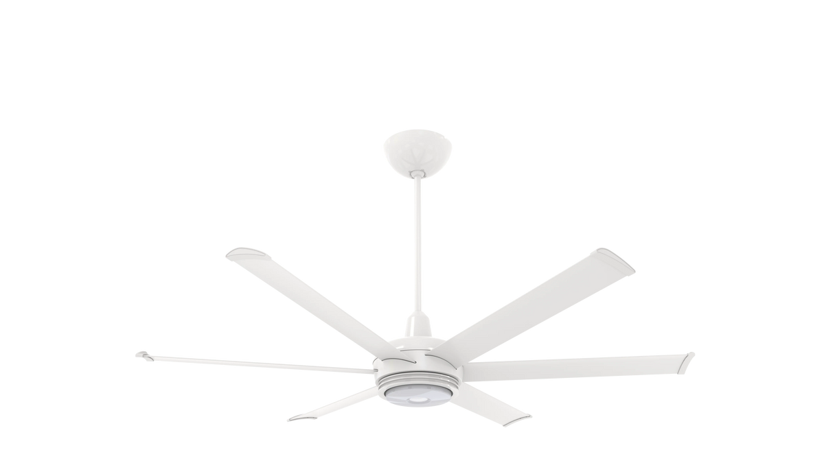 White 60 Ceiling Fan with Downlight and Uplight B53754