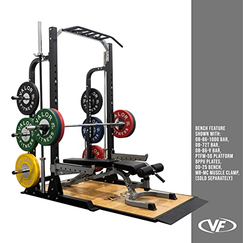 Half Rack Squat Machine with Pull Up Station Y6879