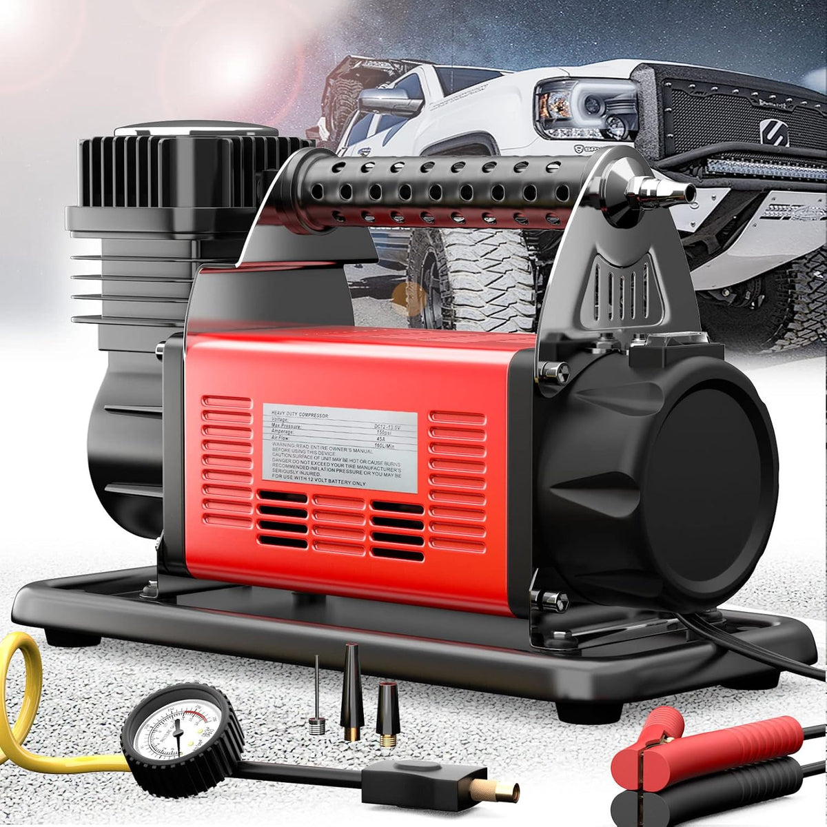12V Portable Heavy Duty Air Compressor K6584