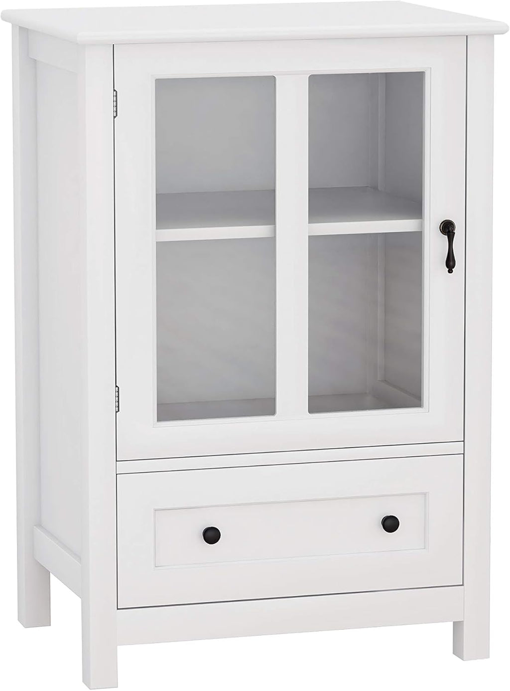 White Wooden Kitchen Storage Sideboard with Drawer Q235
