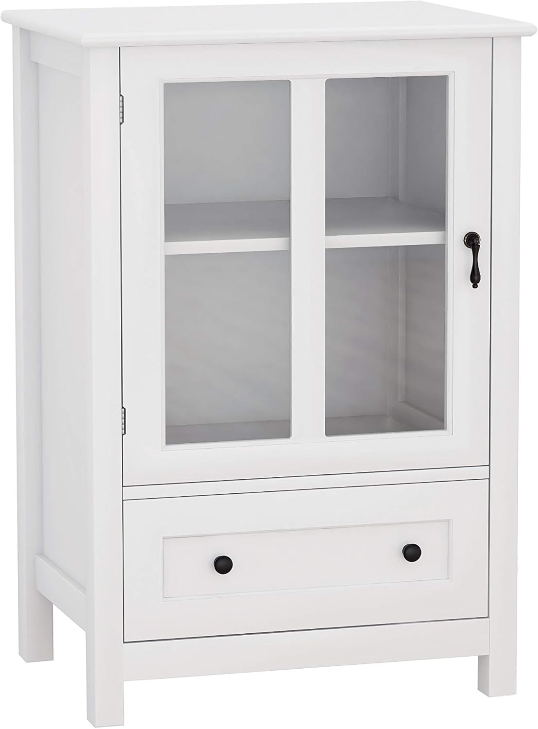 White Wooden Kitchen Storage Sideboard with Drawer Q235