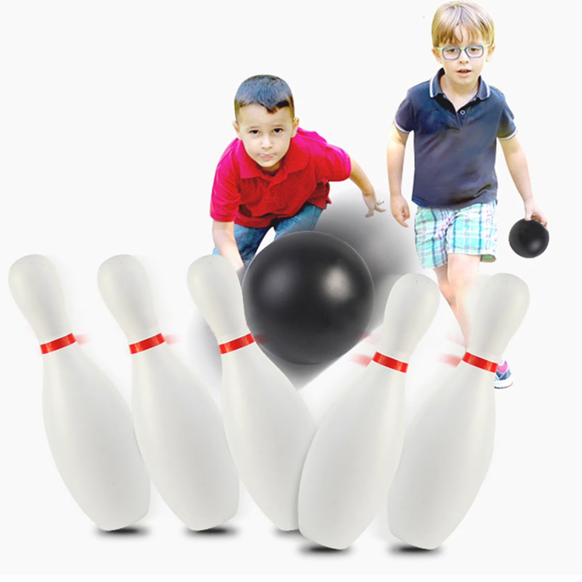 12Pcs Toddler Kids Bowling Game Set I816