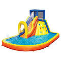 Inflatable Water Park Play Center with Water Slide & Climbing Wall G686420