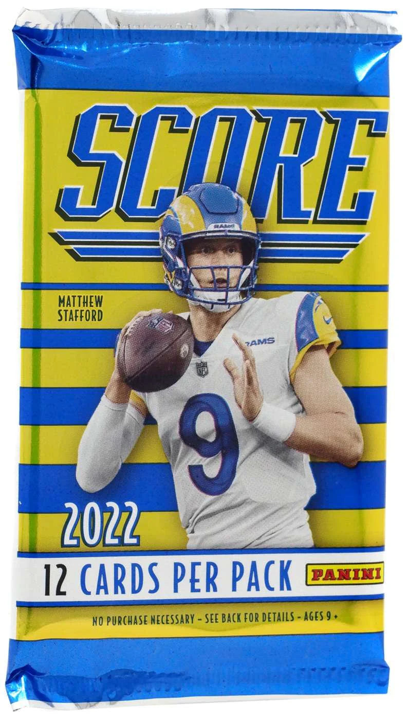 2022 Score Football Trading Card Box (24 Packs) G9262