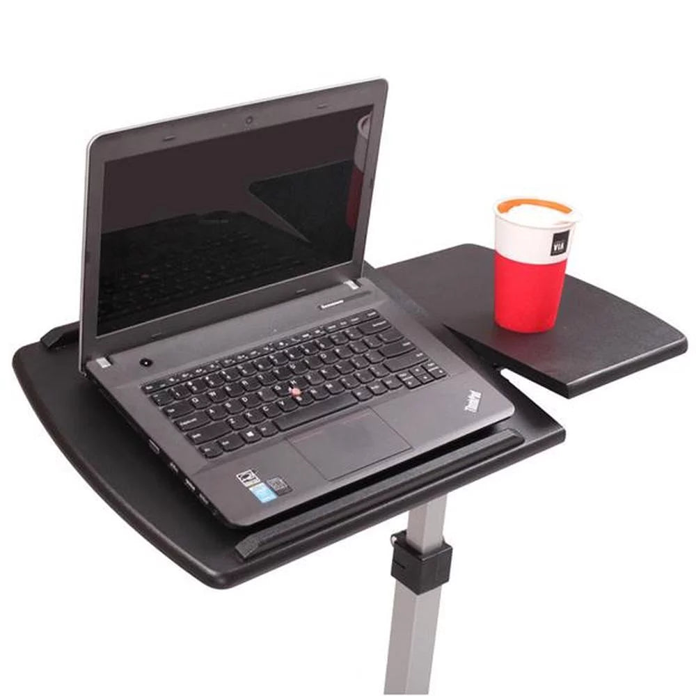 Black Computer Desk With Wheels R184883