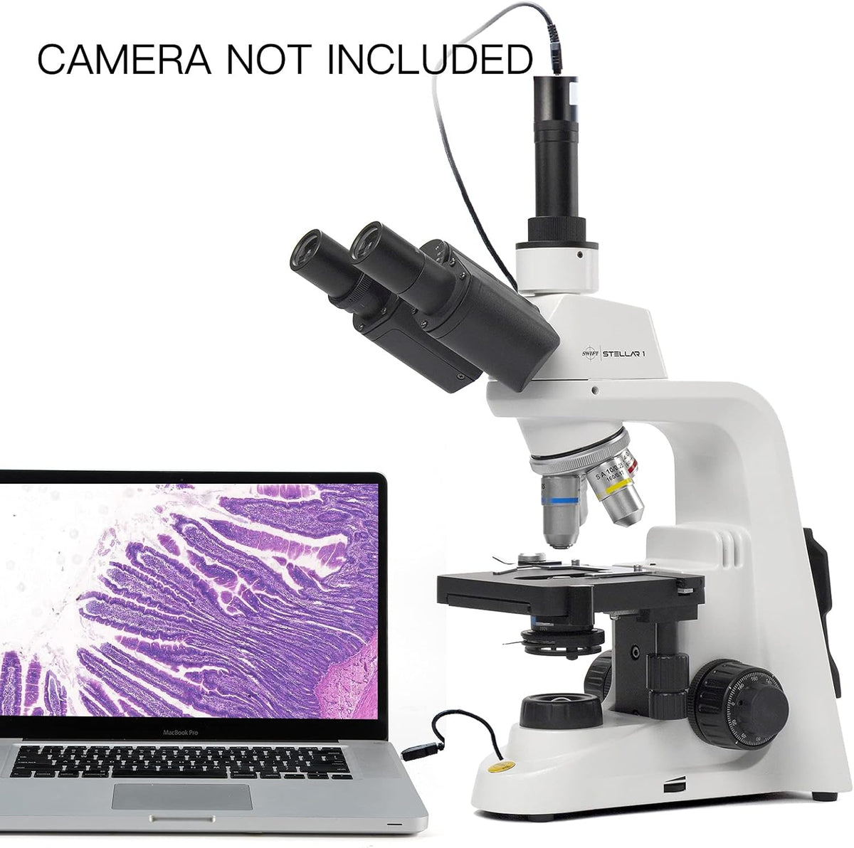 40X-2500X Trinocular Compound Microscope U166
