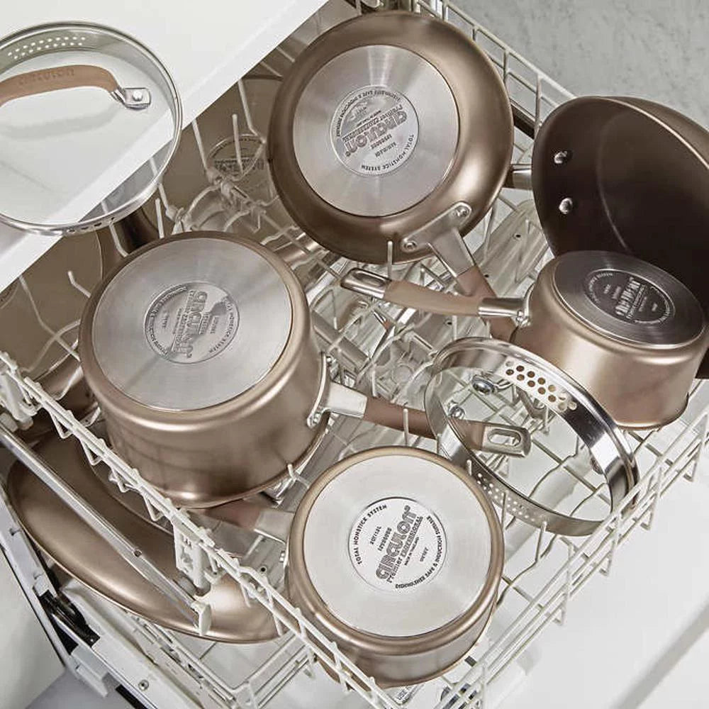 13-piece Hard Anodized Cookware Set S930