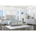 4-piece Wood Tufted Eastern King Bedroom Set L372798