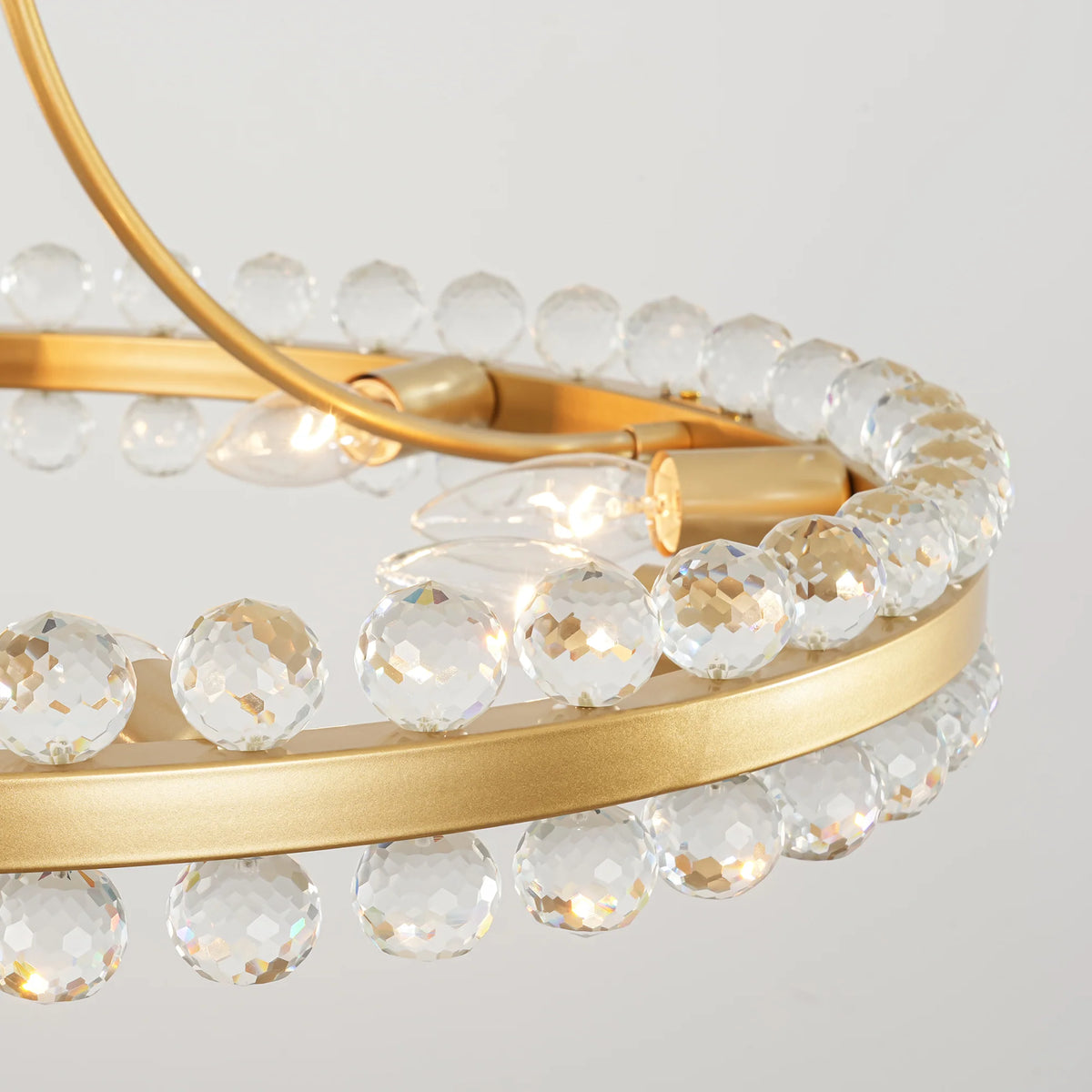 9-Light Dimmable Crystal Chandelier Z528617