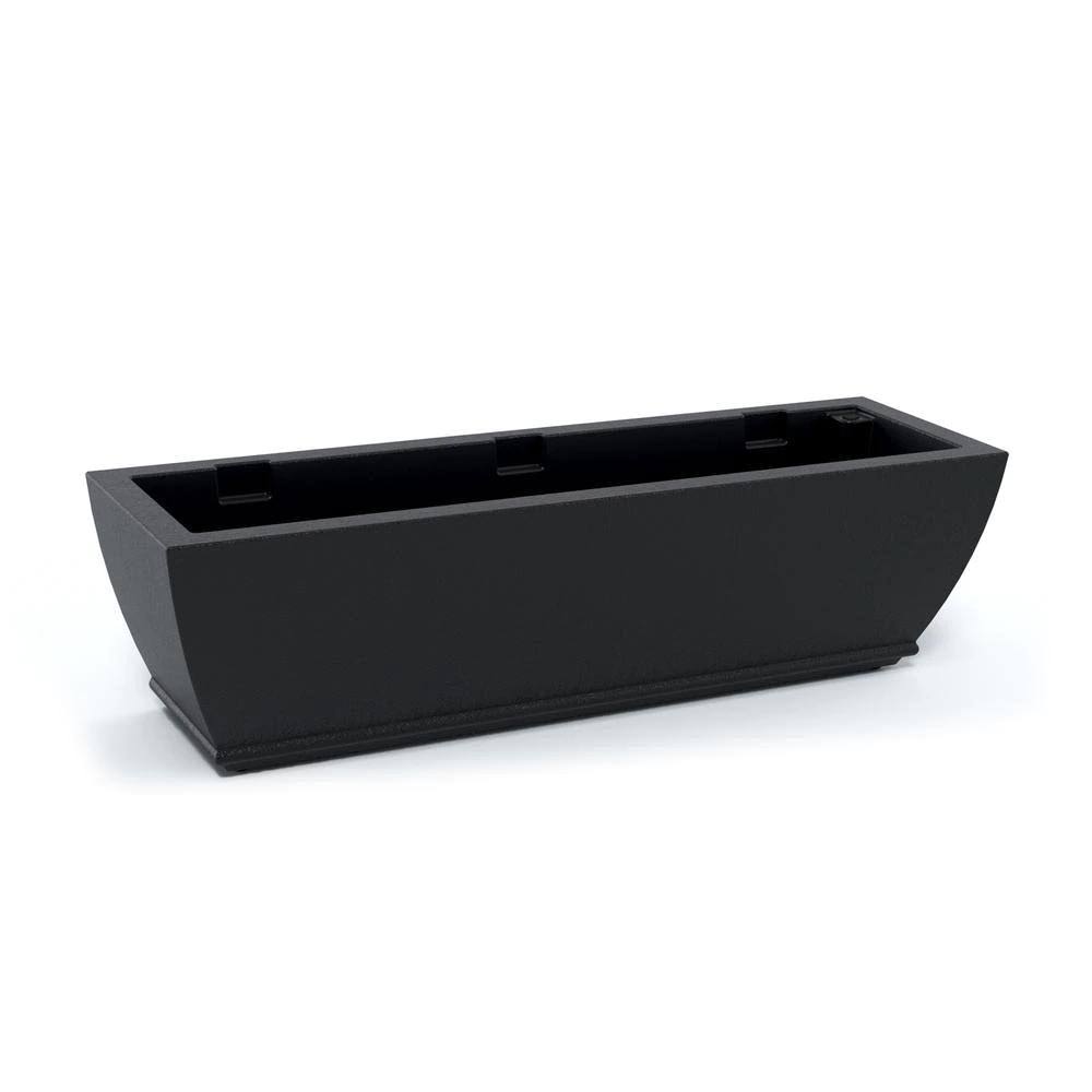 Black Resin Window Box Y842