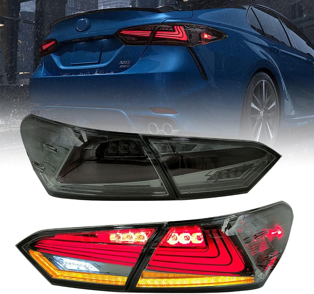 Tail Lights for Toyota Camry 2018-2022 LED Taillight Assembly V215