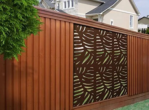 Decorative Screen Panel 2 x 4 Espresso 80% Privacy X3910