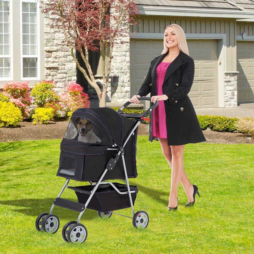 4 Wheels Pet Stroller Y1489