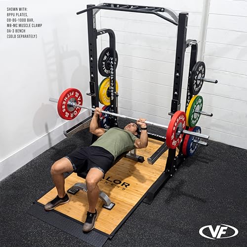 Half Rack Squat Machine with Pull Up Station Y6879