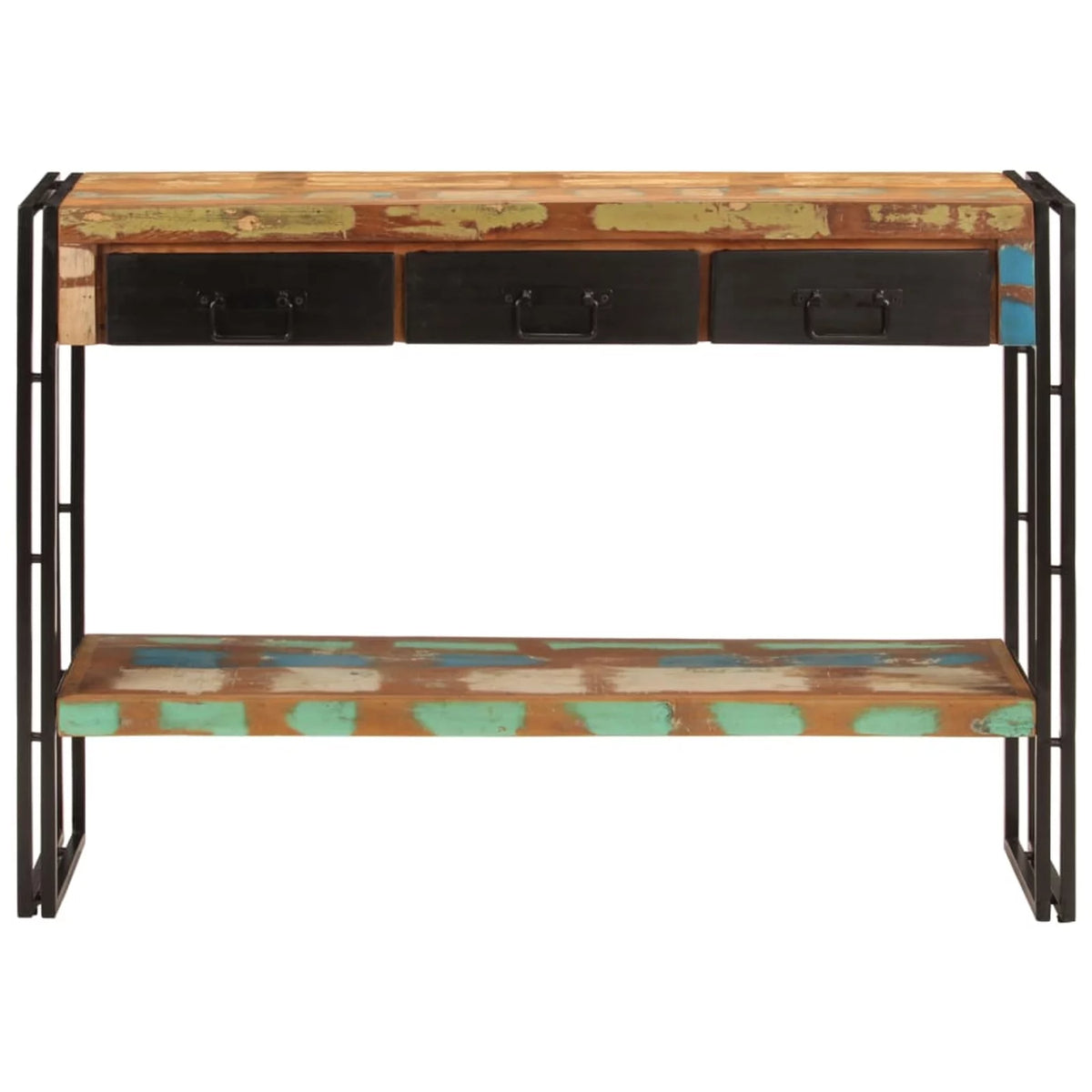 Solid Wood Reclaimed Console Table N385449