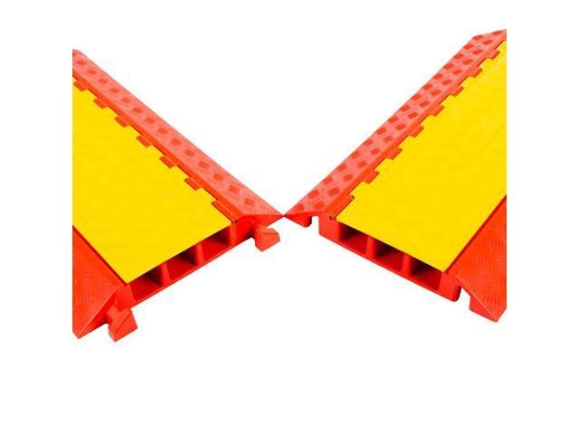 3-Channel Heavy Duty Modular Cable Ramp Protector J921