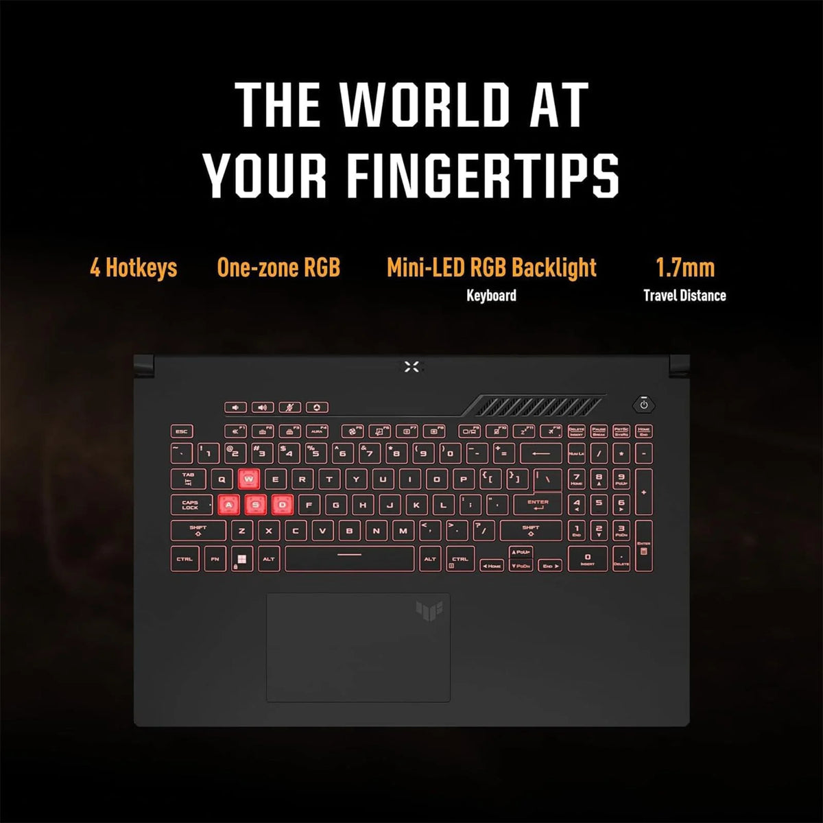ASUS TUF A16 Gaming Laptop - AMD Ryzen 7 7445HS - RTX 4050 - Backlit Keyboard RGB - 16" WUXGA 144Hz - 32GB DDR5 RAM - 1TB PCIe SSD - Windows 11 - 2025 L180561