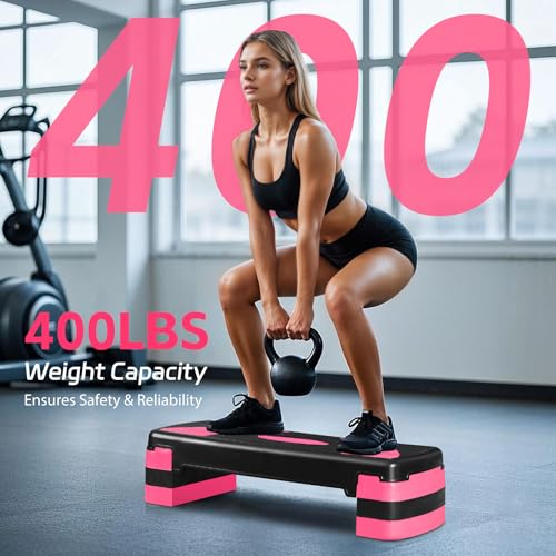 Adjustable Aerobic Step Platform with Risers A47482
