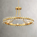 9-Light Dimmable Crystal Chandelier Z528617