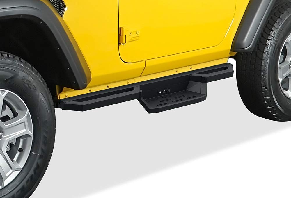 Drop Steps Running Boards Rocker Slider for Jeep Wrangler JL 2-Door Y77746