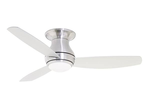 Brushed Steel Ceiling Fan I8258