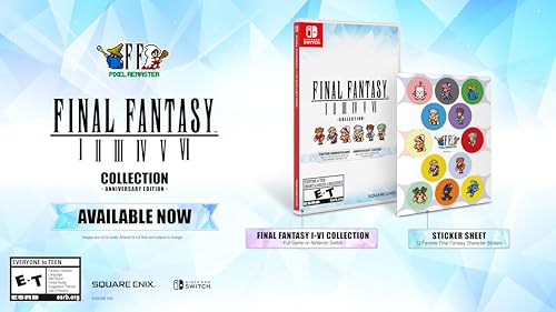FINAL FANTASY I-VI Collection Anniversary Edition I835