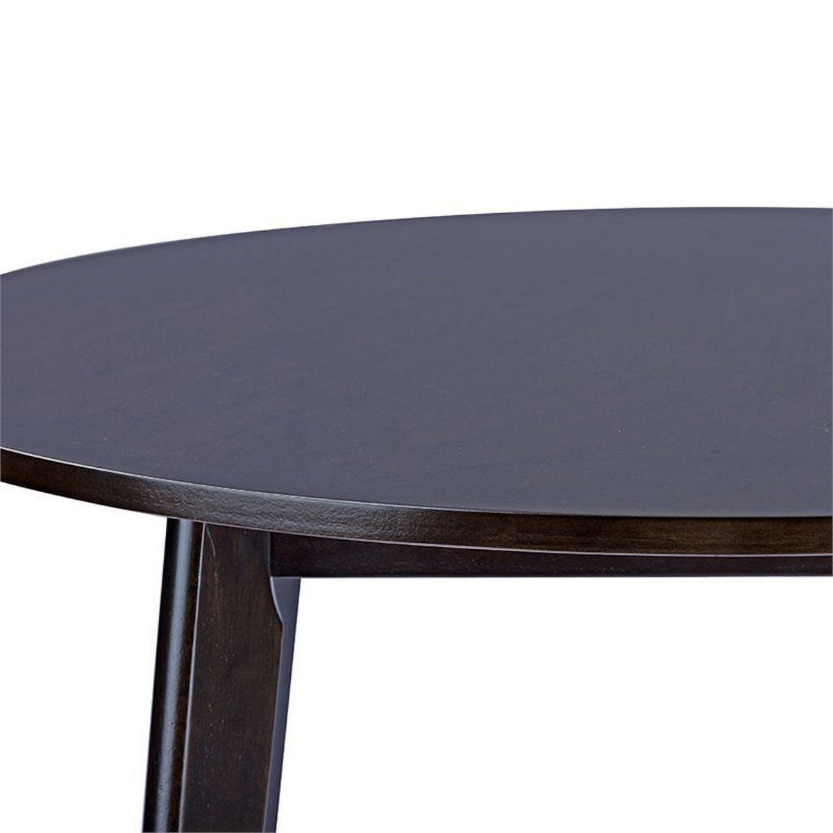 36" Round Dining Table in Dark Walnut T4619