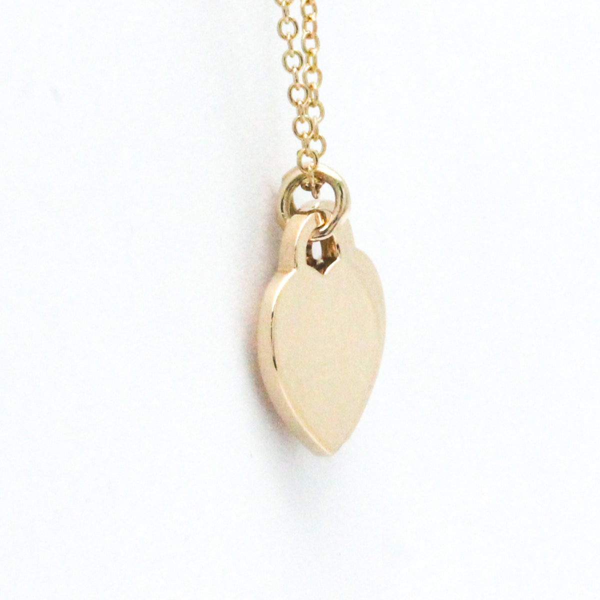 Pink Gold Diamond Pendant Necklace L20346