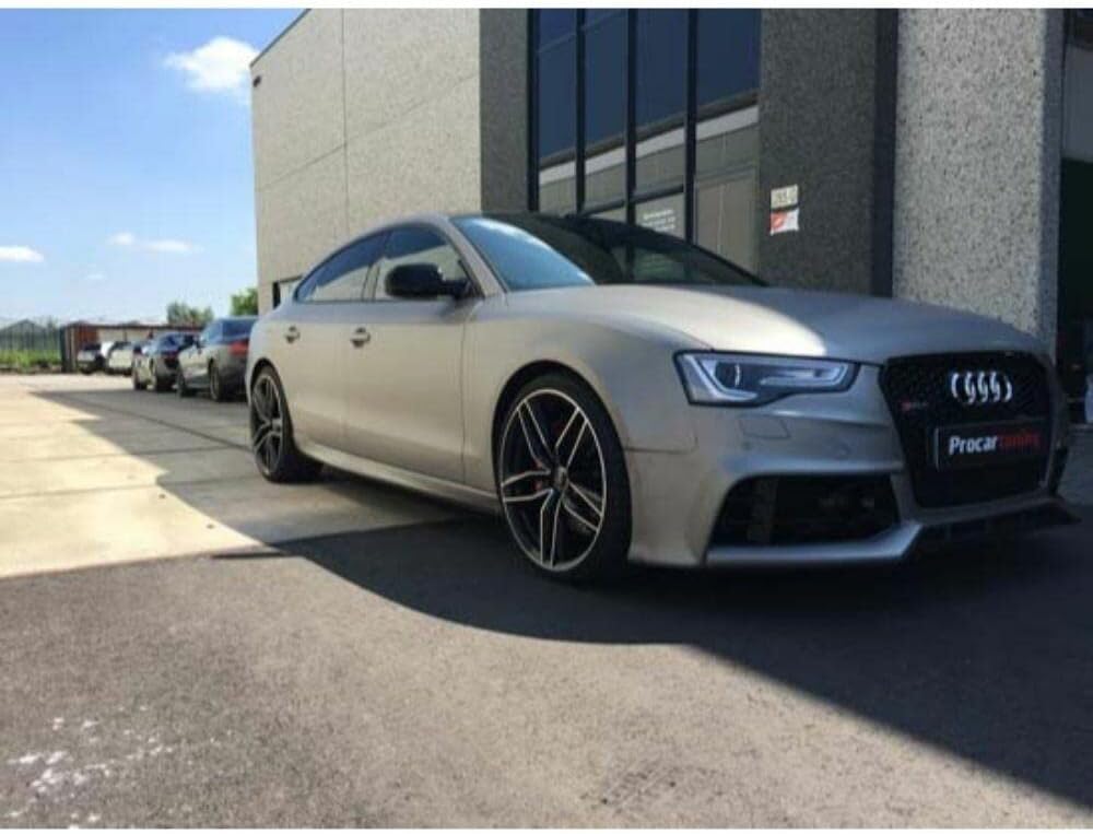 5ft x 5ft Brushed Titanium Car Wrap Vinyl Film B5026