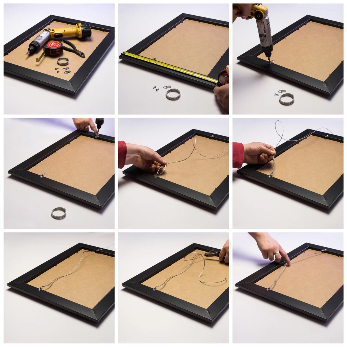 24x24 inch Unfinished Raw Wood Picture Frame O394806
