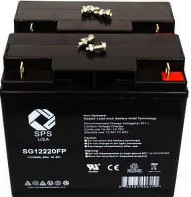 12V 22Ah Replacement Battery (2 Pack) V360