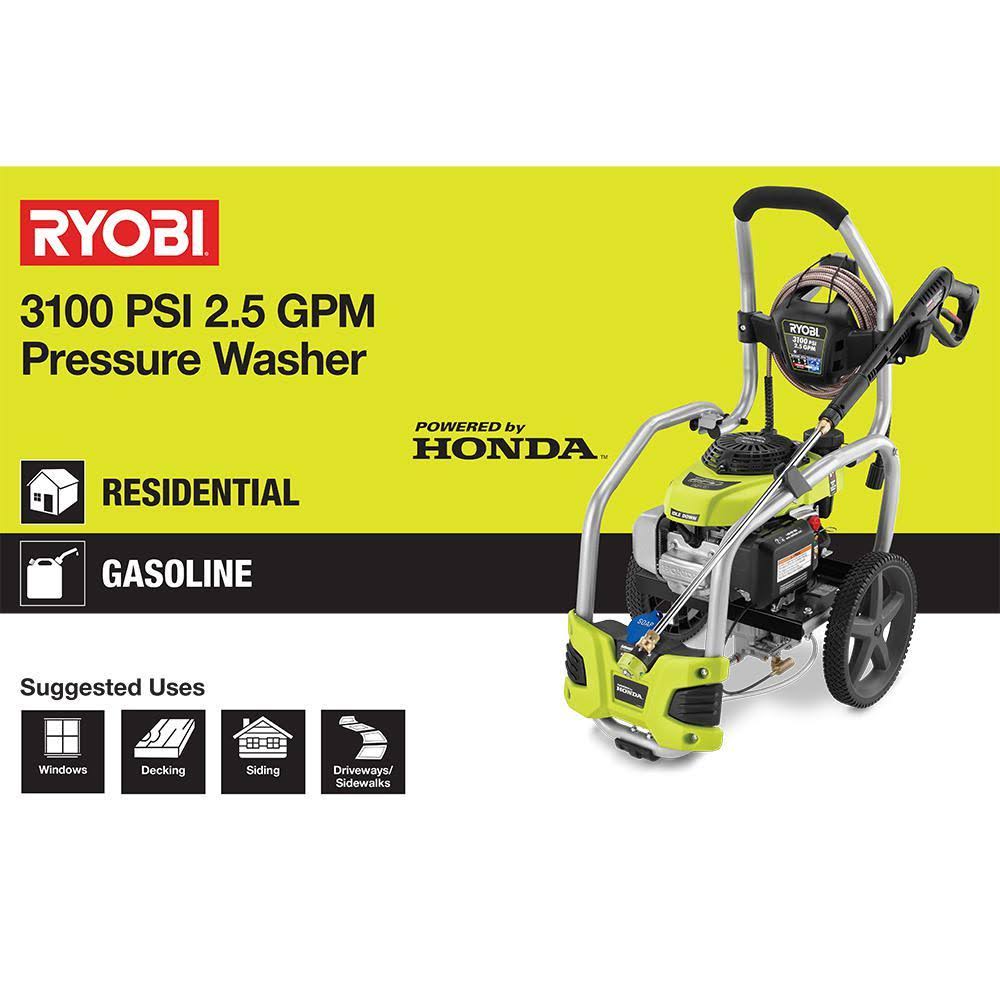 3100-PSI 2.5-GPM Gas Pressure Washer L31509
