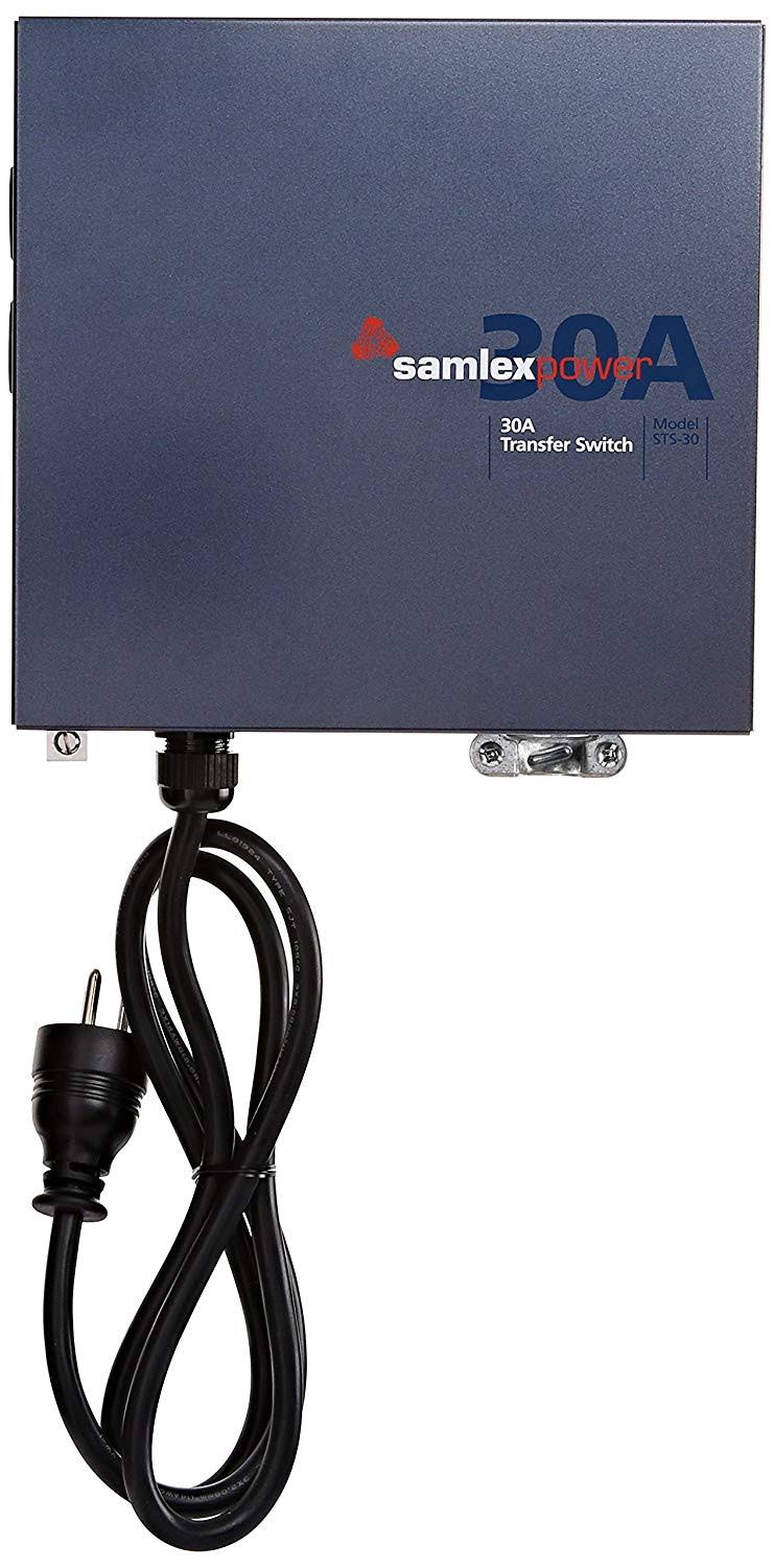 30A Transfer Switch with Inverter Quick Connect V790