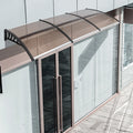 UV Protector Front Door Window Awning Cover Outdoor Patio Canopy H9478