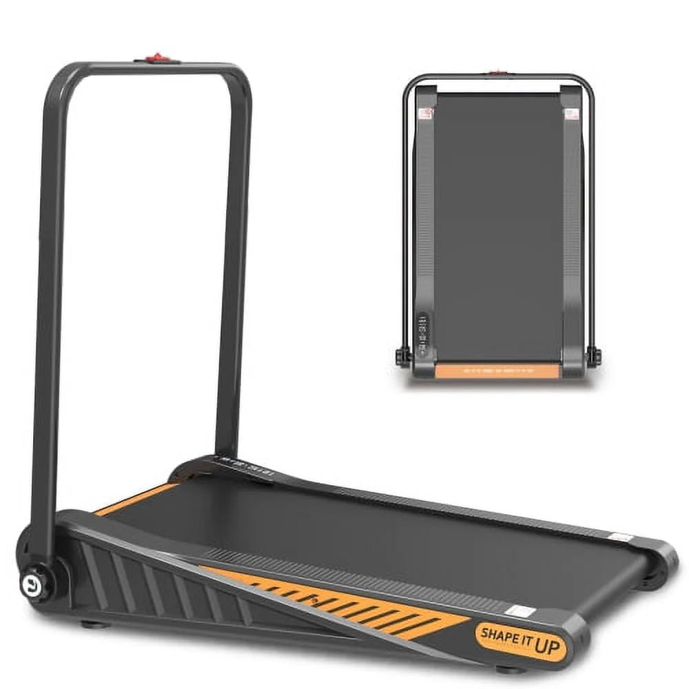 2 in 1 Foldable Under Desk Treadmill with Handlebar P39425