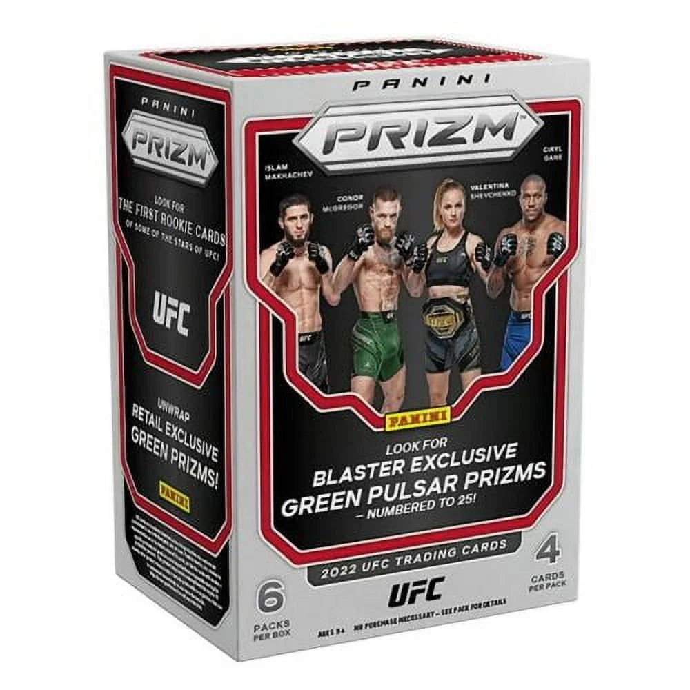 2022 Panini Prizm UFC Trading Cards Retail Blaster Box C174