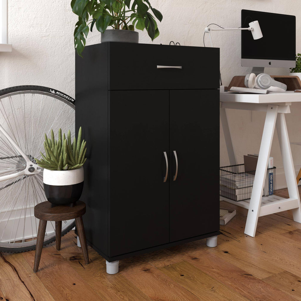 Black Base Storage Cabinet C695