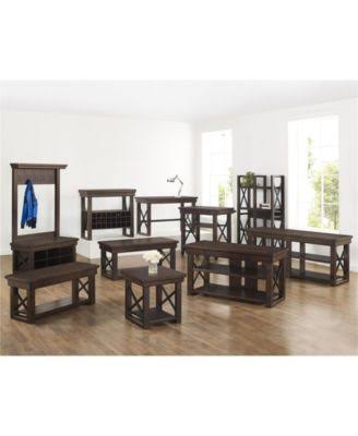 Espresso Wood Veneer Bookcase P913