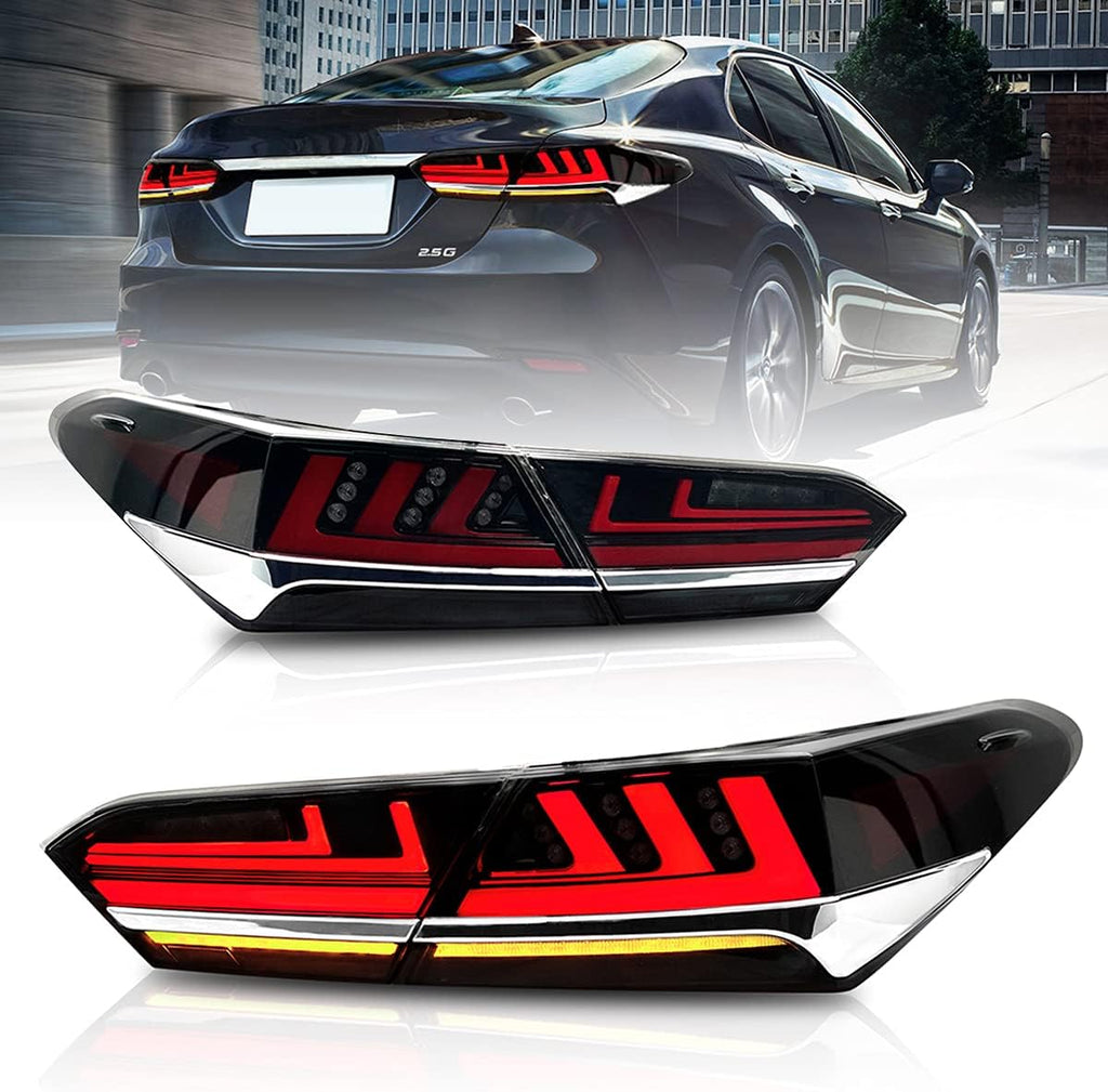 Tail Lights for Toyota Camry 2018-2022 LED Taillight Assembly V215