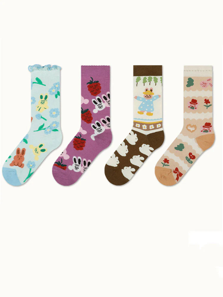 Mid-Calf Socks R811