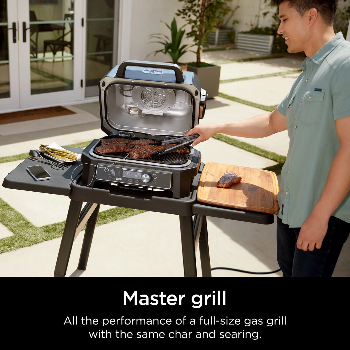Outdoor 7-in-1 Grill & Smoker S341424